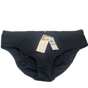Becca ETC Black Solid Hipster‎ Bikini Bottoms Size 1X